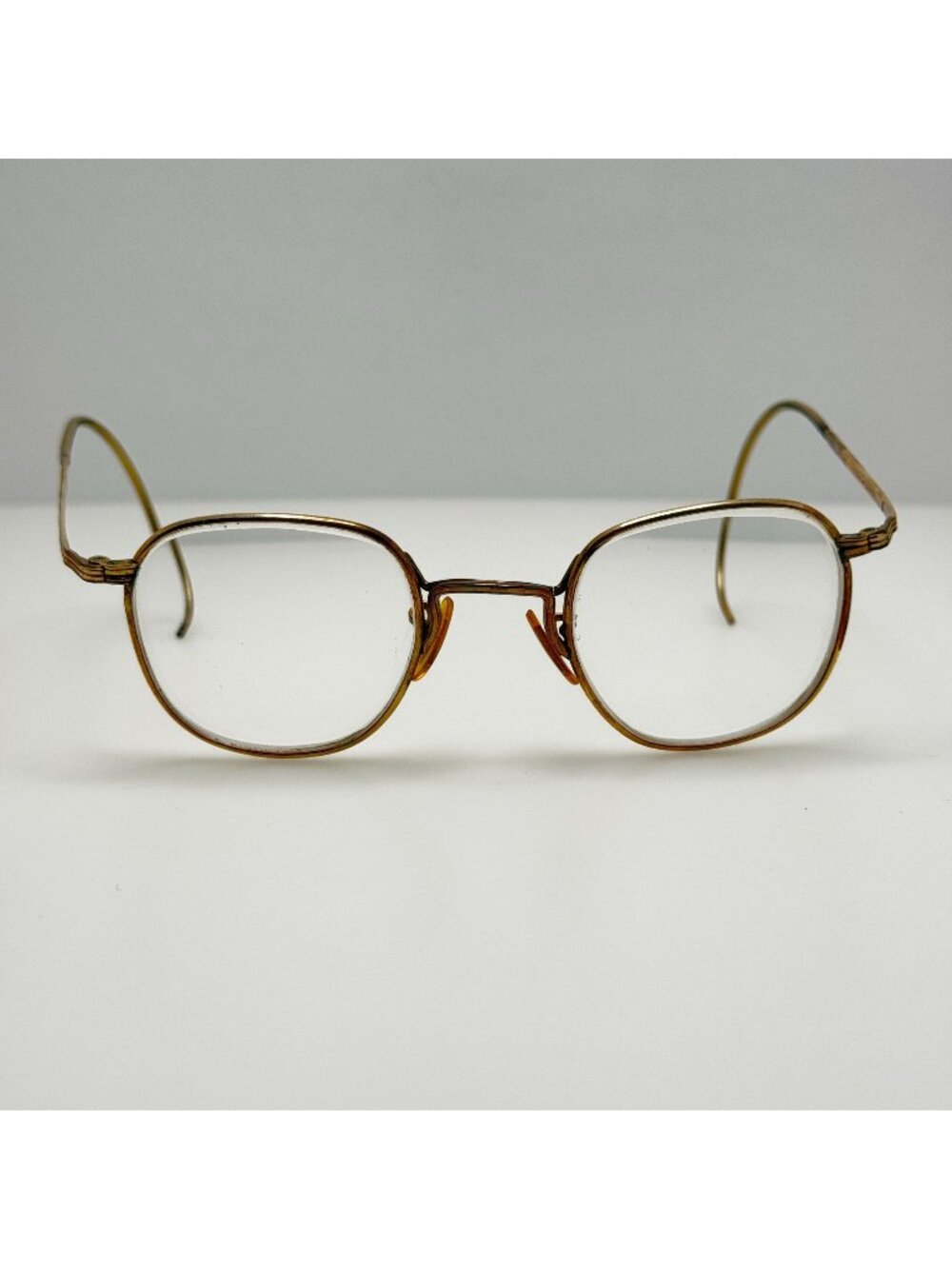 American Optical Eyeglasses Eye Glasses Frames AO 1/10 - 12k GF 6 3/4 Read Desc